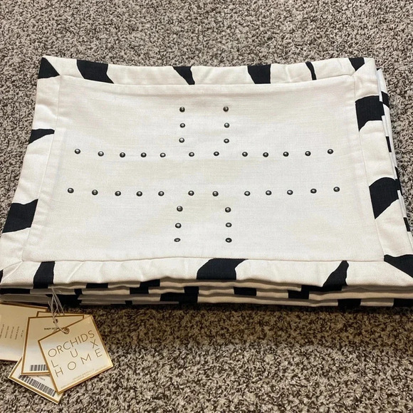 NWT Orchids Lux Home Tandy Deco Pillow Covers - Picture 2 of 6